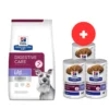 HILL'S Prescription Diet Digestive Care i/d ActivBiome per cani alimento a basso contenuto di grassi con pollo 12kg + 3 scatolette da 360g di cibo umido per cani GRATIS