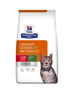 HILL'S Prescription Diet Feline c/d Urinary Stress + Metabolic 8 kg