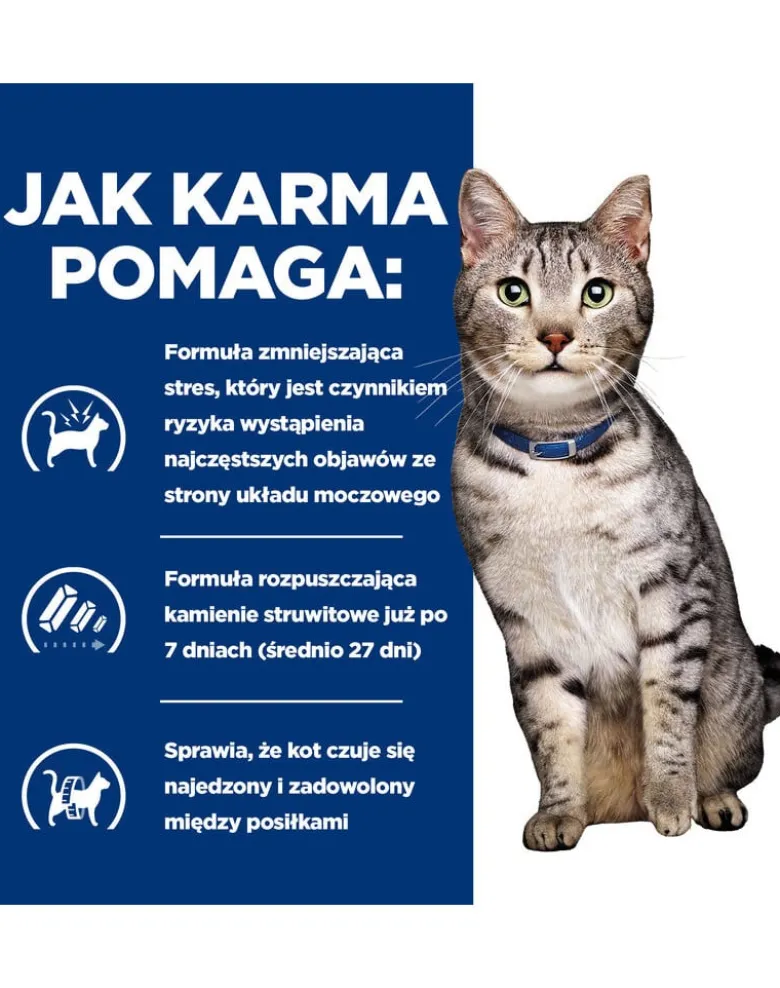 HILL'S Prescription Diet Feline c/d Urinary Stress + Metabolic 8 kg