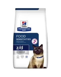 HILL'S Prescription Diet z/d Food Sensitivities Activ Biome 6kg per gatti con un sistema digestivo sensibile