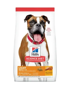 HILL'S Science Plan Adult Light Medium breed con pollo 14kg + 3 scatolette GRATIS