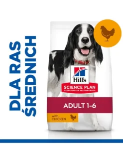 HILL'S Science Plan Adult Medium breed cibo secco con pollo 14 kg