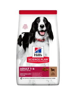 HILL'S Science Plan Canine Adult Medium Lamb & Rice 18 kg cibo per cani di razza media agnello e riso