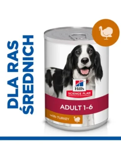 HILL'S Science Plan Canine Adult Turkey 370 g per cani adulti con tacchino