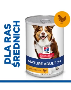 HILL'S Science Plan Canine Mature Adult Chicken 370 g per cani anziani con pollo