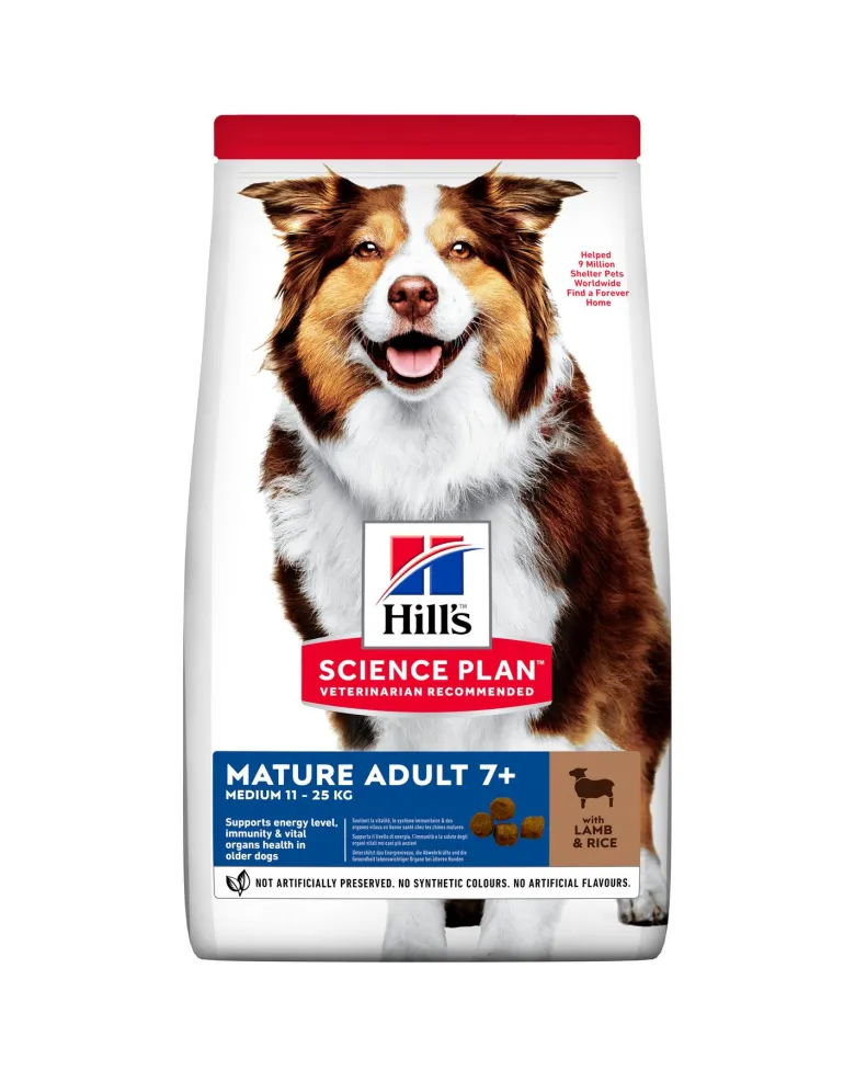 HILL'S Science Plan Canine Mature Adult Lamb&Rice 14 kg
