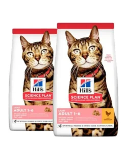 HILL'S Science Plan Feline Adult Light Chicken 20 kg (2 x 10 kg)