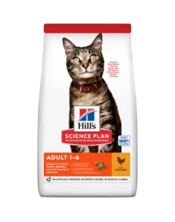 HILL'S Science Plan Feline Adult Optimal Care Chicken 15 kg