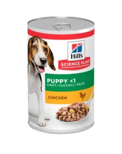 HILL'S Science Plan Puppy <1 Medium breed con pollo 14kg + 3 lattine GRATIS