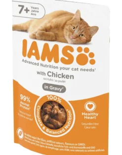 IAMS Cat Senior All Breeds Chicken In Gravy Pouch 85 g