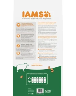 IAMS For Vitality Adult Large Breed Lamb 12 kg