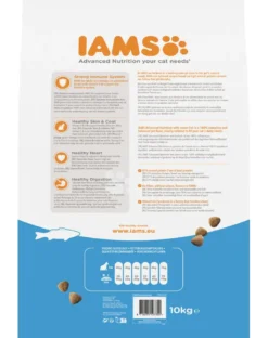IAMS for Vitality per gatti adulti con pesce oceanico 10 kg