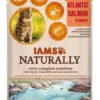 IAMS Naturally Adult Cat with North Atlantic Salmon in Gravy 85 g