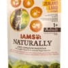 IAMS Naturally Chicken and Lamb in Gravy con pollo e agnello in salsa 3 x 85 g + 1 GRATIS