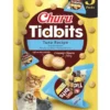 INABA Cat Churu Tidbits Tuna Recipe 3x12g bocconcini morbidi e cremosi al tonno per gatti