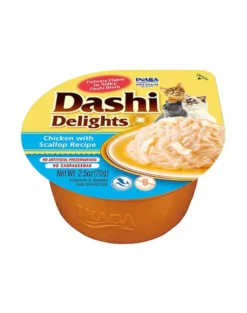 INABA Cat Dashi Delights Pollo e capesante 70g
