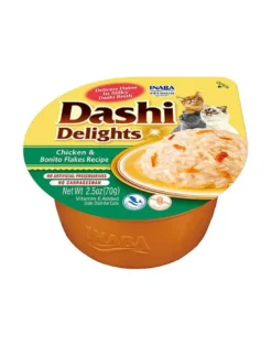 INABA Cat Dashi Delights Pollo e tonno bonito 70g