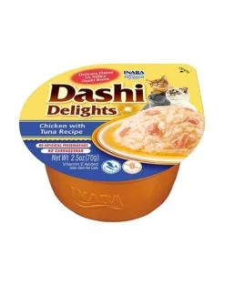 INABA Cat Dashi Delights Pollo e tonno 70g