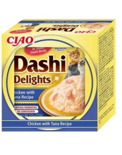 INABA Cat Dashi Delights Pollo e tonno 70g