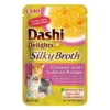 INABA Cat Dashi Delights Silky Broth Pollo e salmone 40g