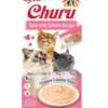 INABA Churu Cat croccantini cremosi al tonno e salmone 56 g