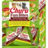 INABA Churu Cat Fun Bites Chicken with Pumpkin 8x12g wraps con pollo e zucca per gatti