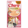 INABA Churu Cat Salmon 4x14g crema snack per gatti al gusto di salmone