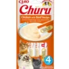 INABA Churu Chicken with beef 4x14g pollo con manzo per il gatto