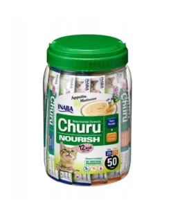 INABA Churu Nourrish 50x14g con tonno e pollo per gatti