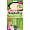 INABA Churu Skin&Coat 4x14g con pollo e capesante per gatti