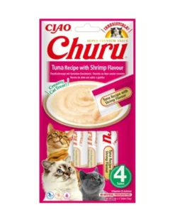 INABA Churu Tuna with shrimp 4x14g