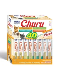 INABA Churu Varieties Chicken Recipe 40x14g bocconcino cremoso al pollo per gatti