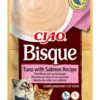INABA CIAO Bisque Zuppa di tonno e salmone per gatti 40g