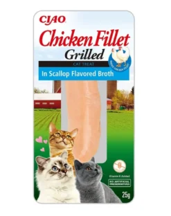 INABA CIAO Chicken fillet grilled Filetto di pollo in brodo di capesante 25 g