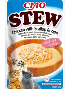 INABA CIAO Stufato di pollo e capesante 40g