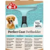 8IN1 Perfect Coat DeShedder Dog L