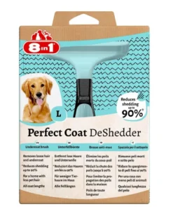 8IN1 Perfect Coat DeShedder Dog L