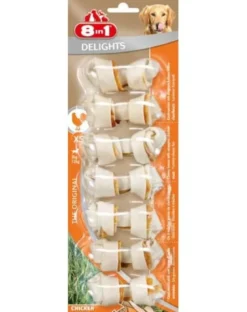 8IN1 Snack delights bones XS 7 pz.