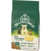 JAMES WELLBELOVED Adult 10 kg alimento secco completo per cani adulti di taglia grande >14 mesi - 10 anni ricco di agnello e riso