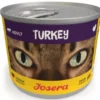 JOSERA Cat Lattina di cibo umido per gatti al tacchino 200g
