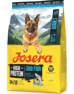 JOSERA High Protein Adult Sea Fish 3kg cibo ad alto contenuto proteico per cani