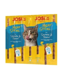 JOSERA JosiCat Meat Sticks bastoncini di salmone e trota per gatti 35g