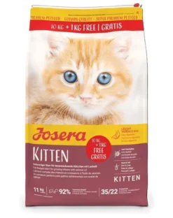 JOSERA Kitten cibo secco per gattini e gatte in gravidanza o allattamento 10 kg + 1kg gratis