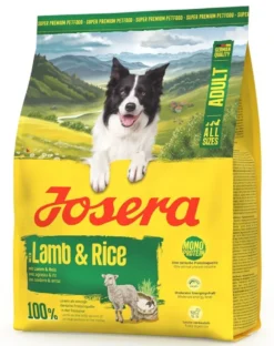 JOSERA Lamb and Rice Adult 900g cibo monoproteico per cani