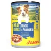 JOSERA Meat Lovers Menu Duck and Pumpkin 400 g anatra e zucca, cibo umido per cani