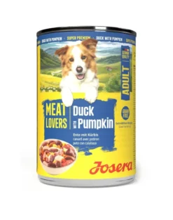 JOSERA Meat Lovers Menu Duck and Pumpkin 400 g anatra e zucca, cibo umido per cani