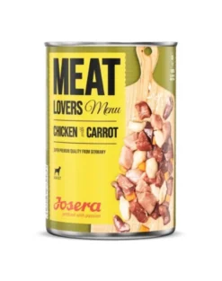 JOSERA Meatlovers Menu Pollo con carote 400 g