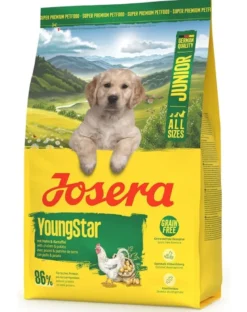 JOSERA YoungStar 3kg cibo secco senza cereali per cuccioli