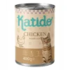 KATIDO Adult Cat Chicken 400 g pollo con olio di salmone per gatti
