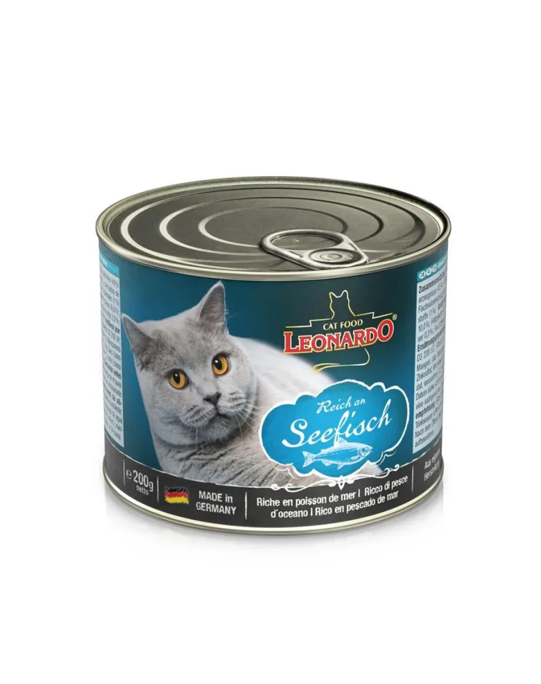 LEONARDO Quality Selection ricco di pesce marino 200 g